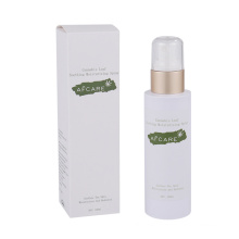 Etiqueta privada Pure Natural Organic Cbd Skin Hidratante Hidratante Facial Toner Cannabidiol Spray Mist